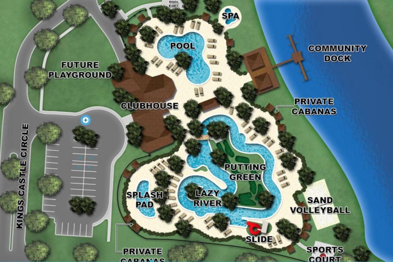 H - New 2 Bedroom Condo - 5 Miles To Disney - Free Water Park Киссимми Экстерьер фото